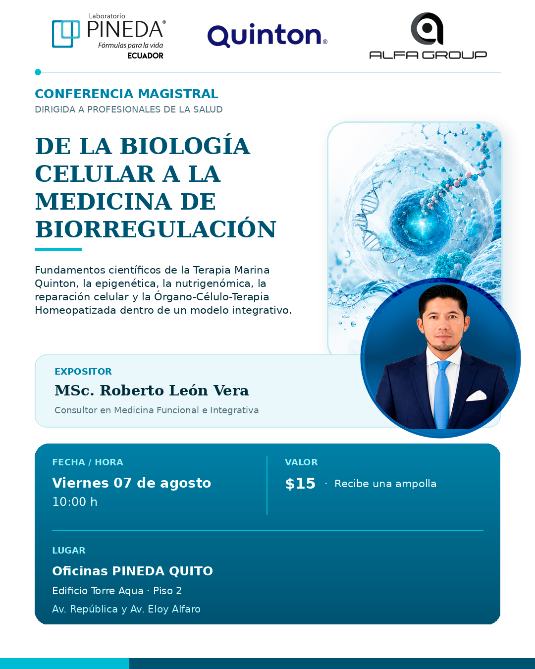 DE LA BIOLOGÍA CELULAR A LA MEDICINA DE BIORREGULACIÓN